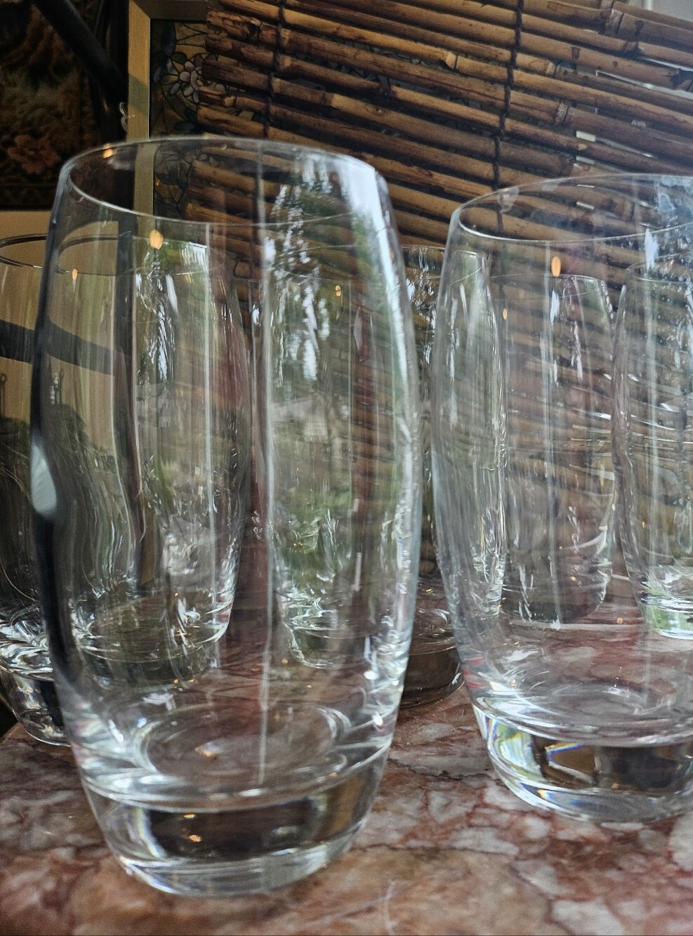 Luigi Bormioli Highball Glasses Set Of 7 - Picture 2 of 5